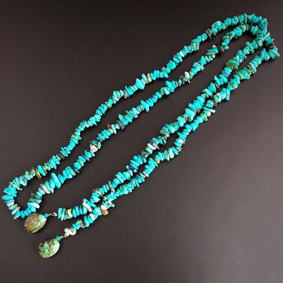 Unique Turquoise Necklace - Picture 4 of 7